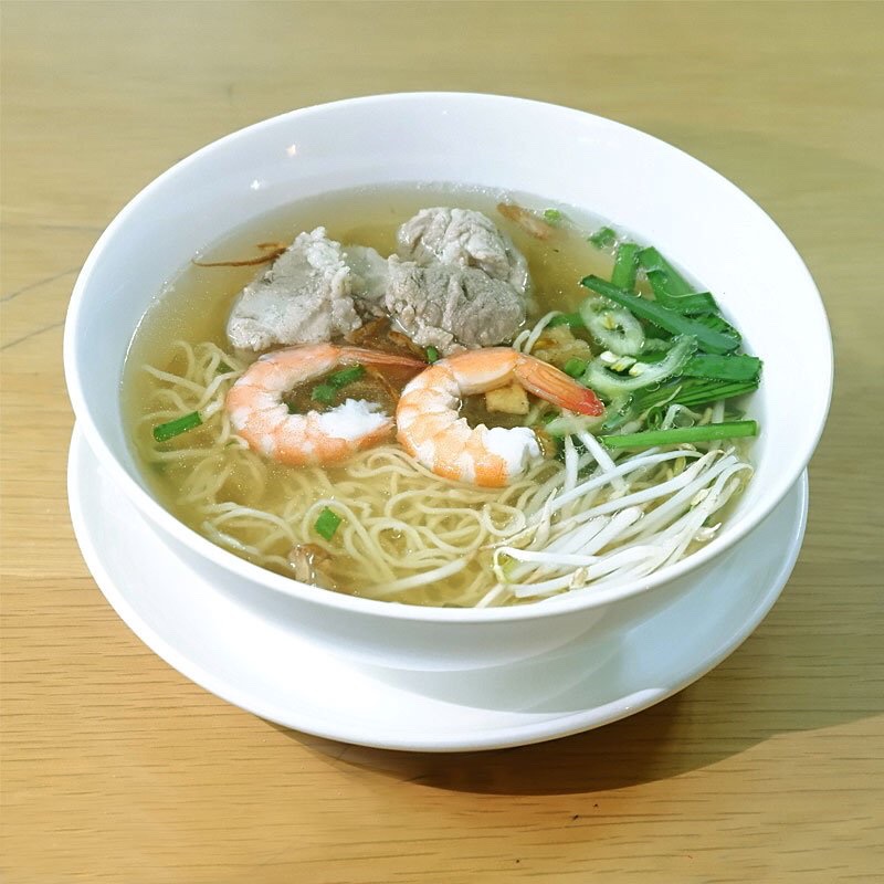 Mì Sườn Tôm