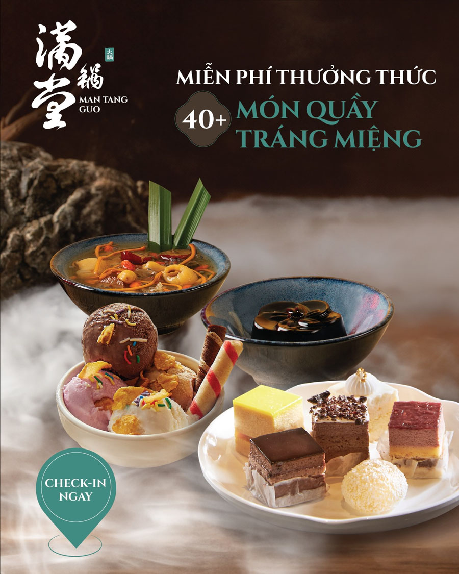 MIỄN PHÍ 40 MÓN TRÁNG MIỆNG