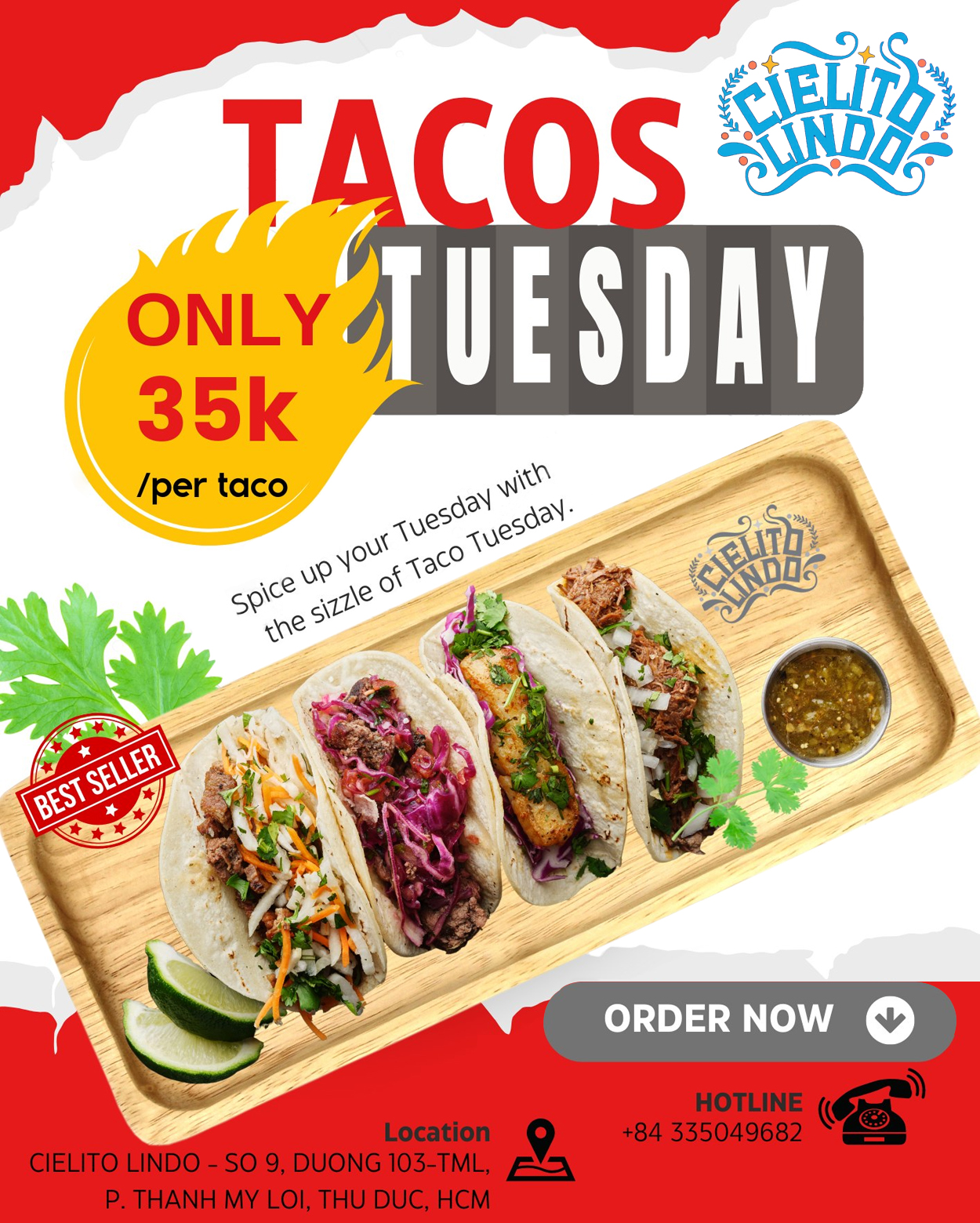 Only 35.000 VND / Per Tatos