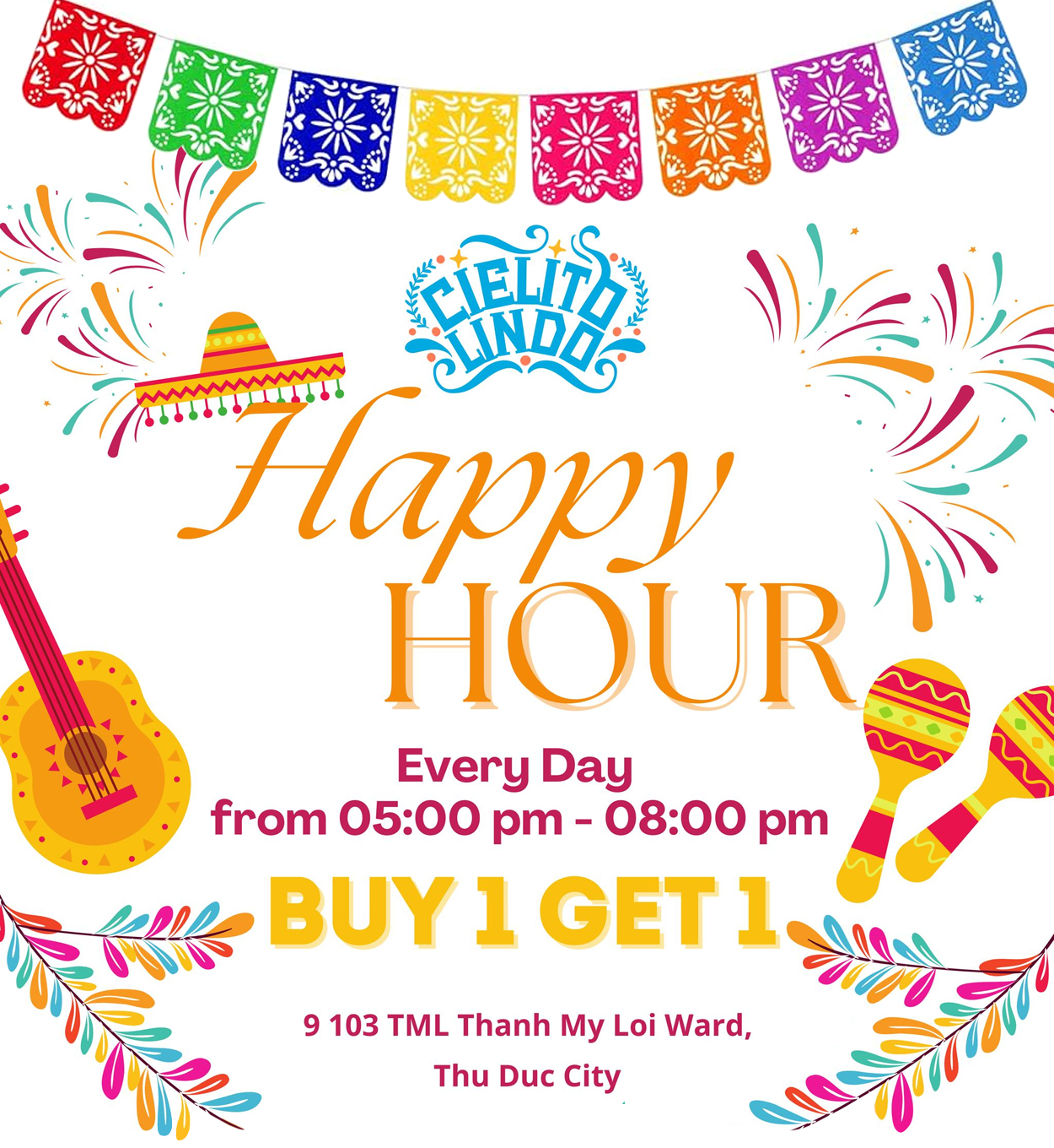 Mua 1 tặng 1 bia trong khung giờ vàng!