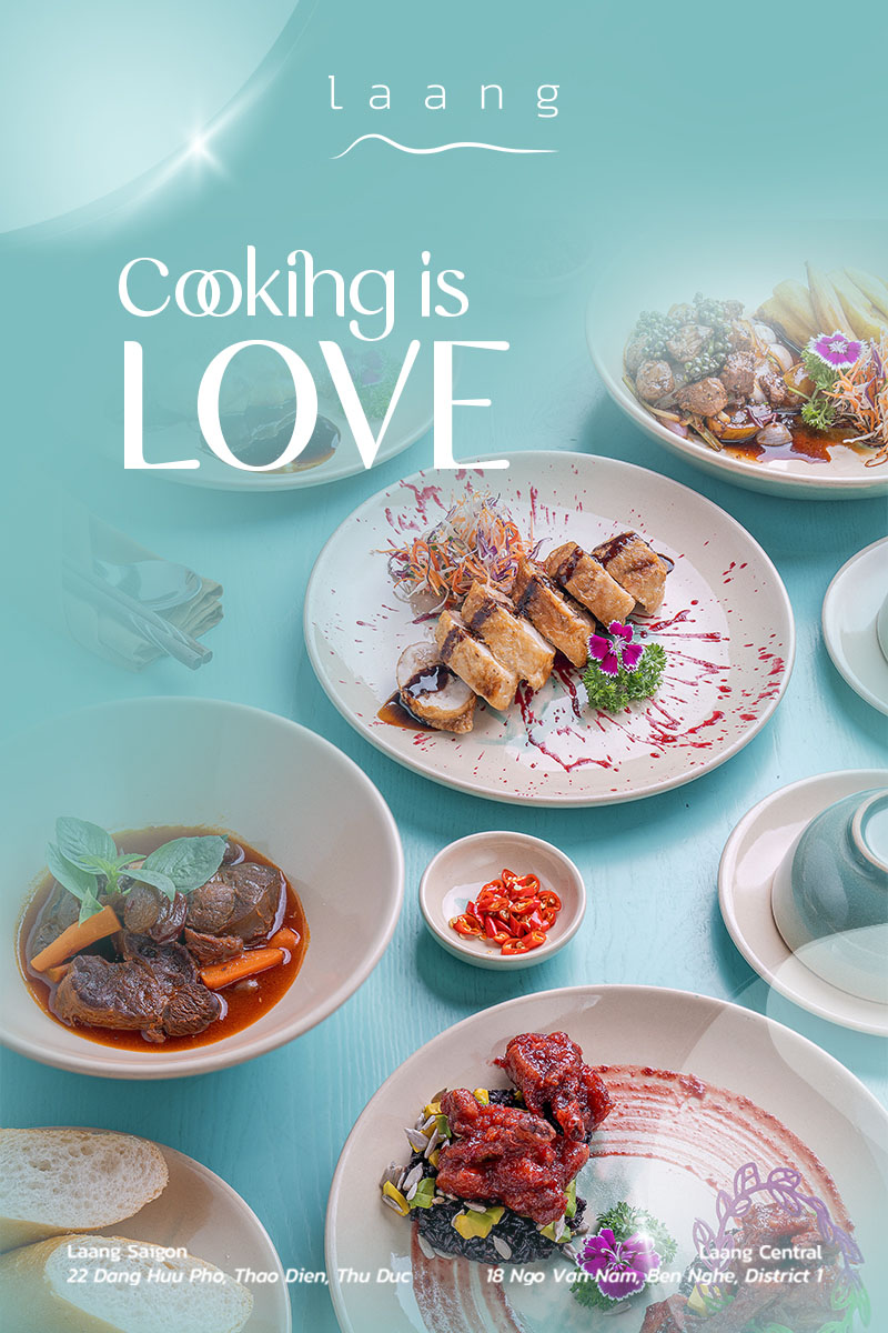 COOKING IS LOVE
