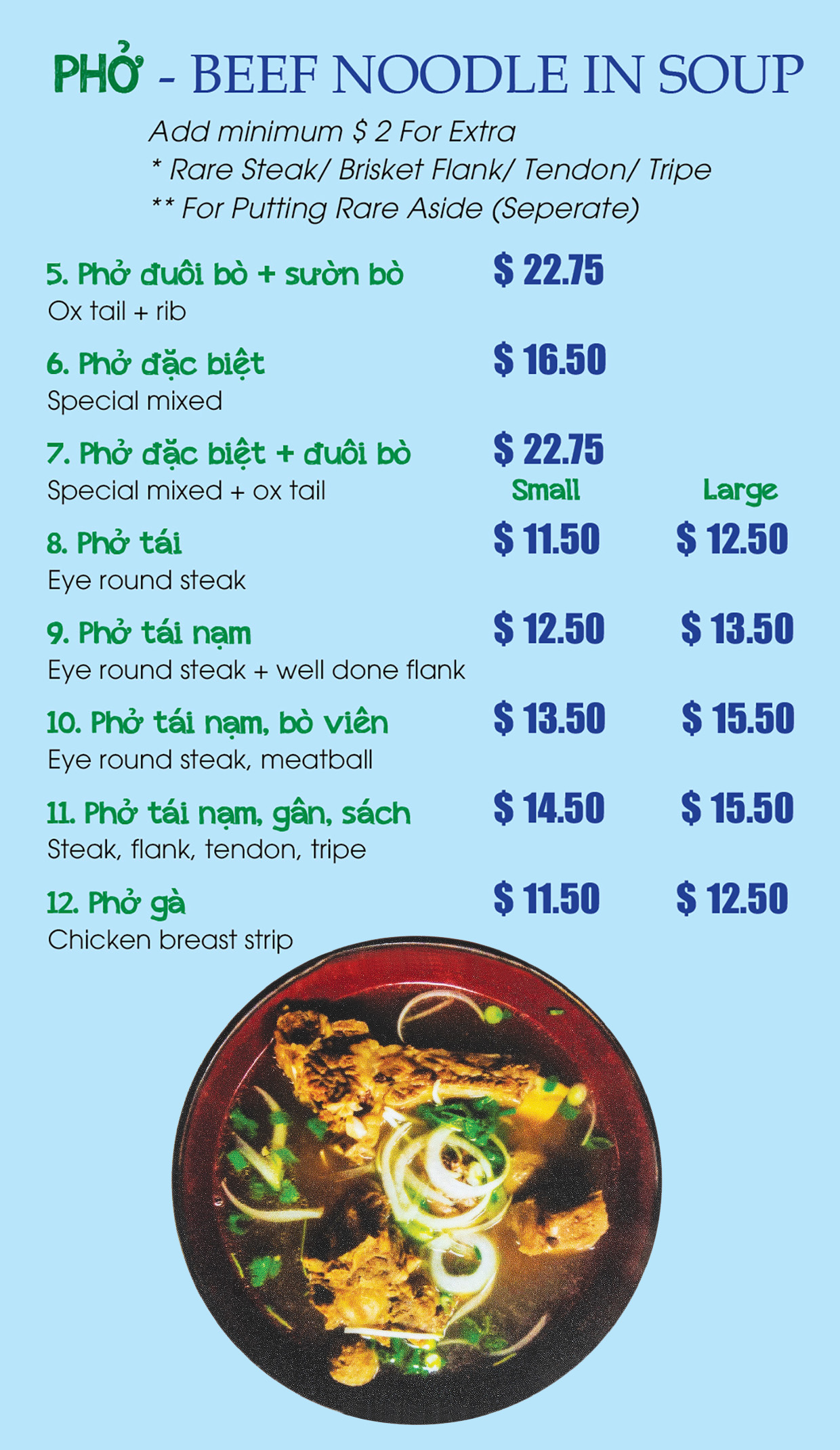 PHỞ BÒ
