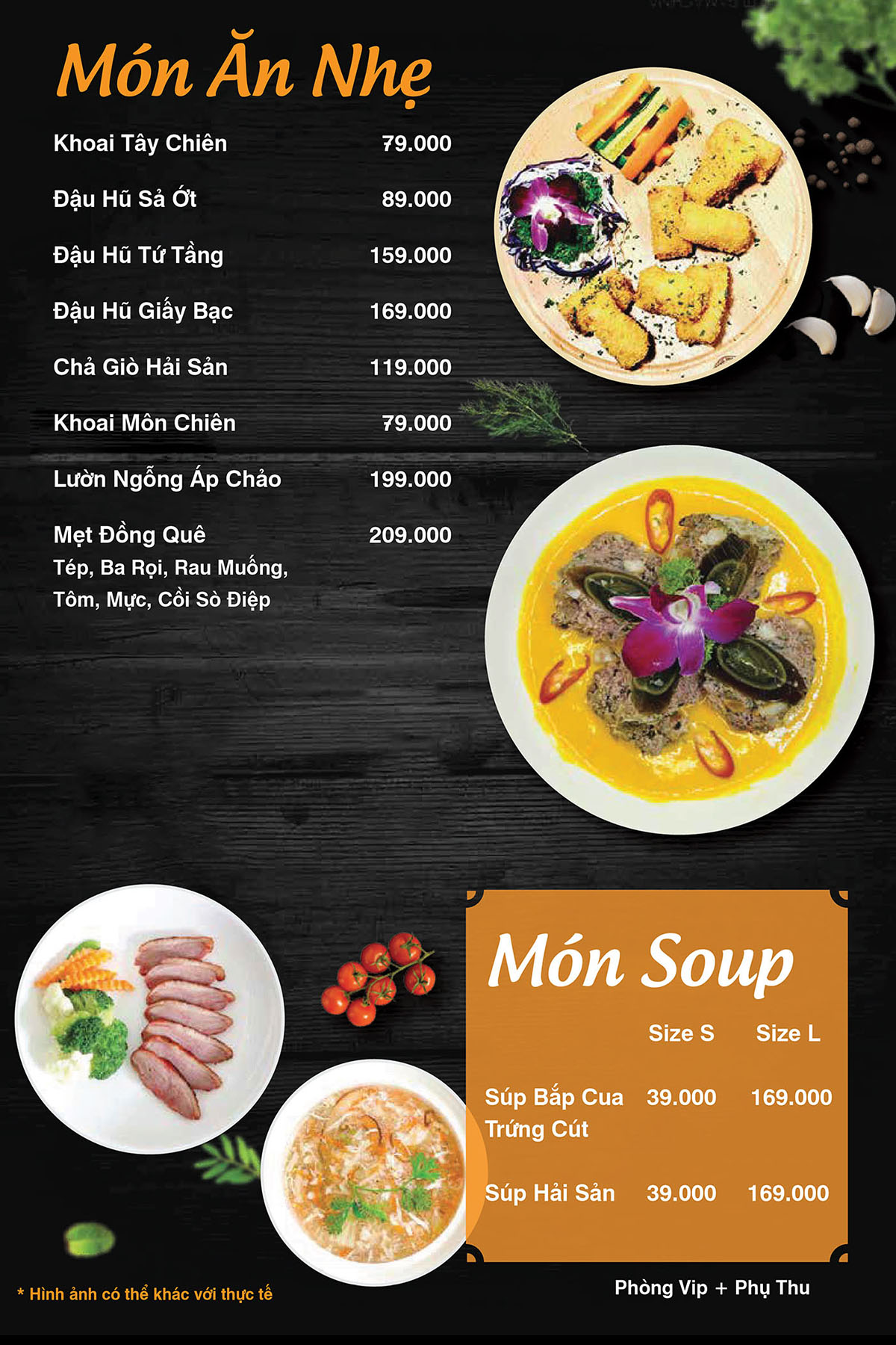 Món Ăn Nhẹ - Khai Vị