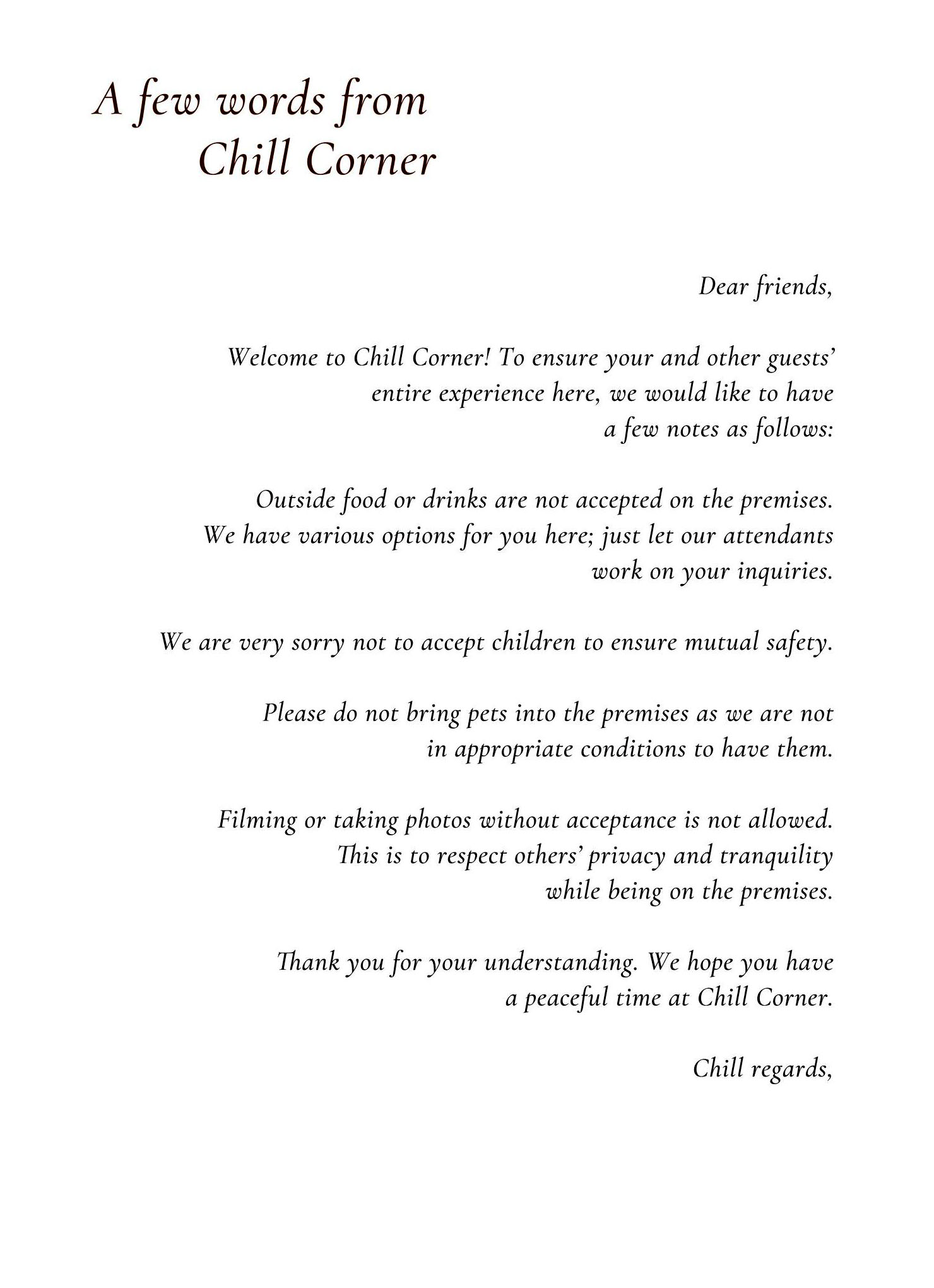Words of Gratitude