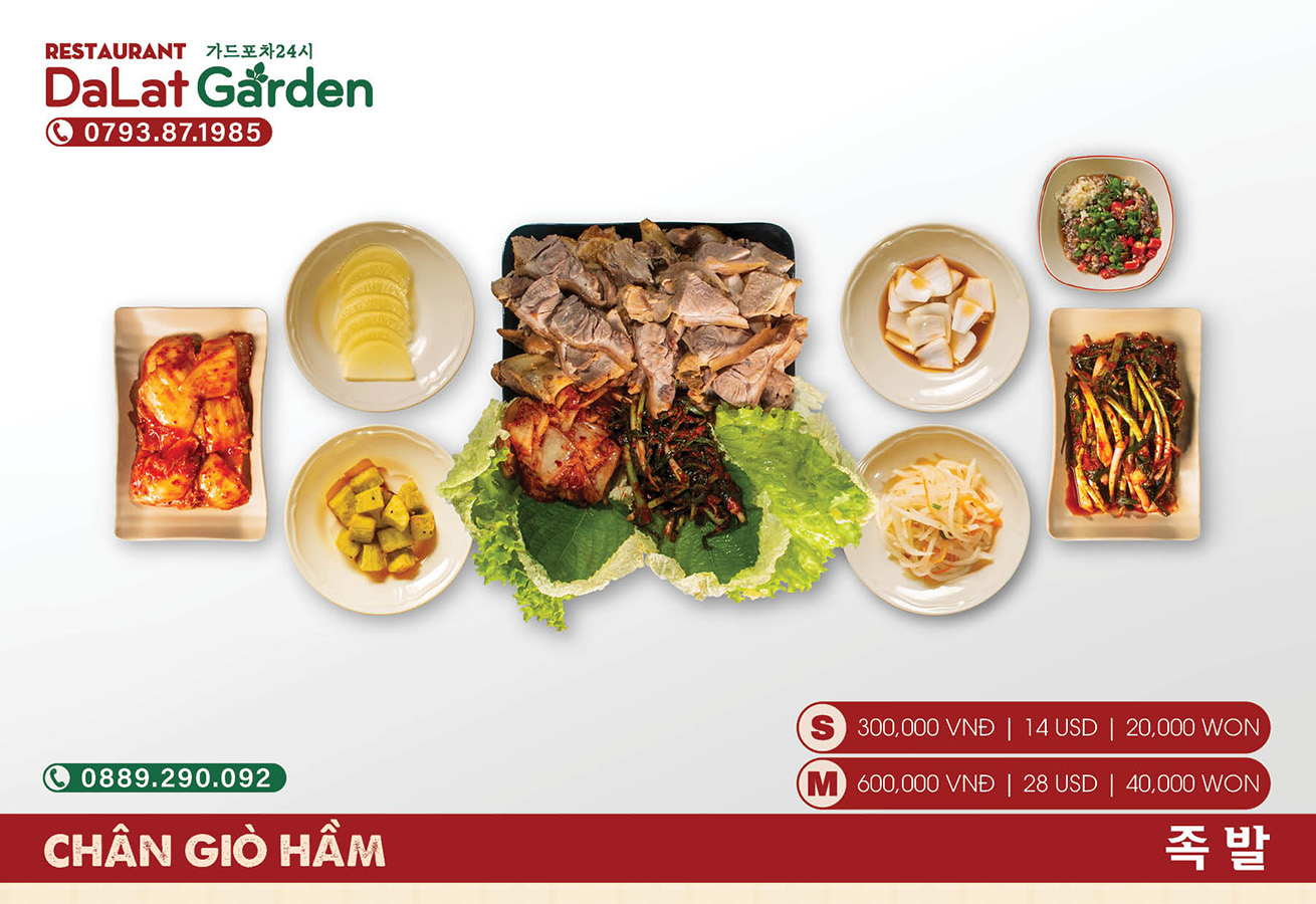 Món ăn chuẩn vị Hàn Quốc