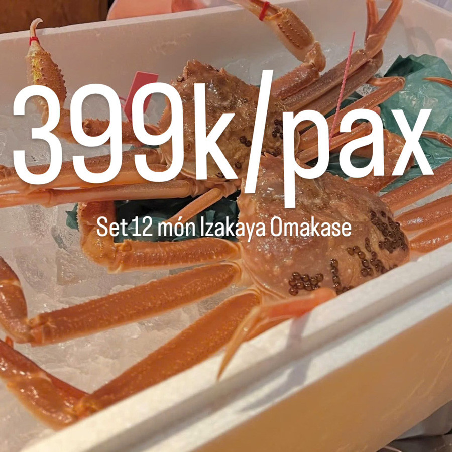 Omakase chỉ từ 399k