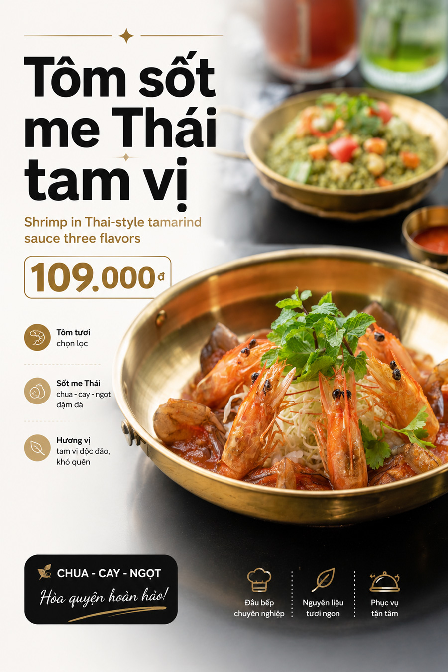 Hình đẹp làm tăng giá trị của món, khách dễ chọn