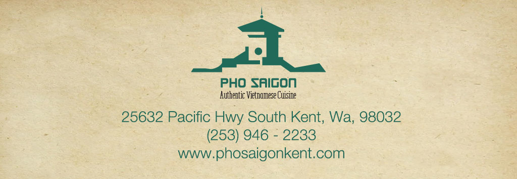 Phở Sài Gòn Menu Online