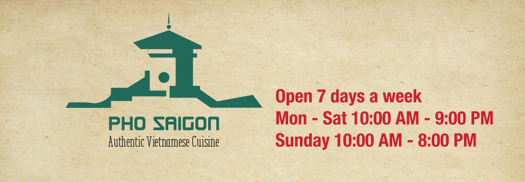 Phở Sài Gòn Menu Online