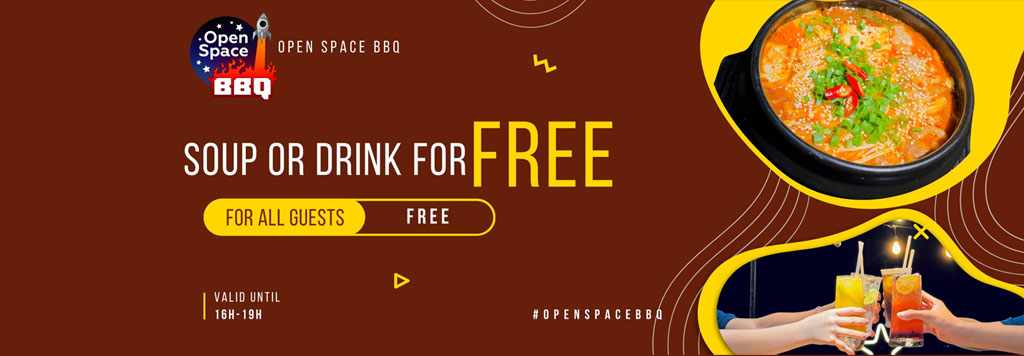 Open Space BBQ menu online