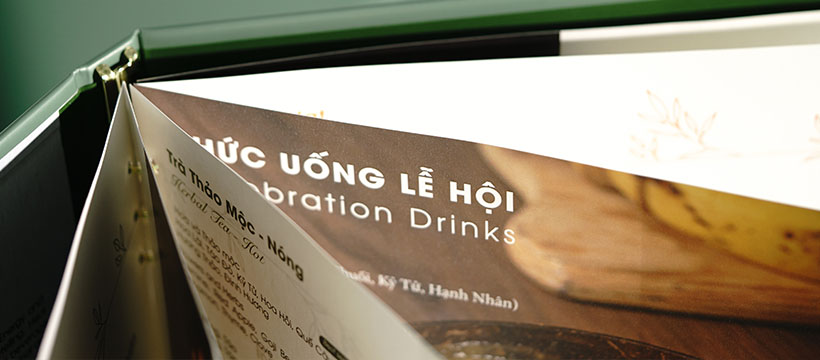Thiết kế - In Menu