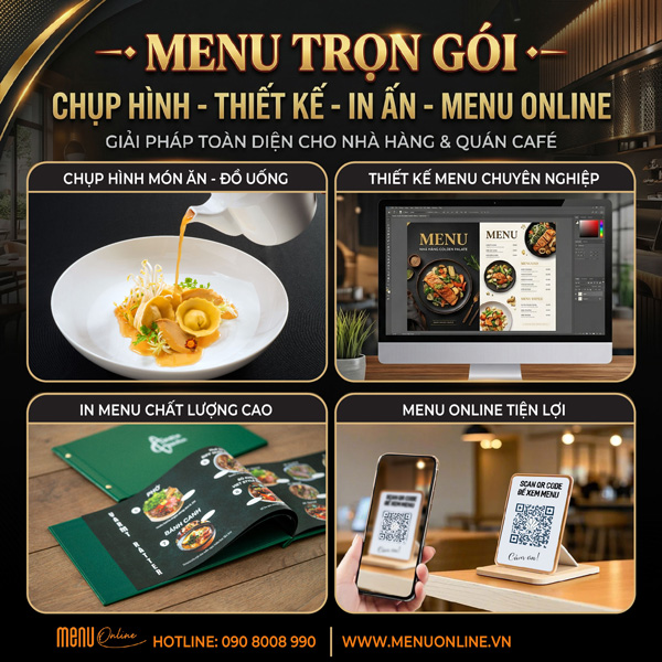 Dịch vụ menu trọn gói