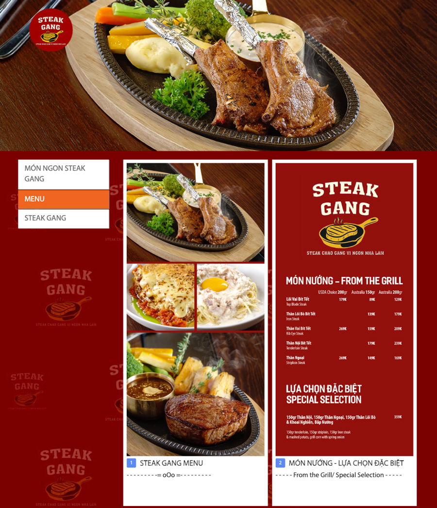 Menu Online
