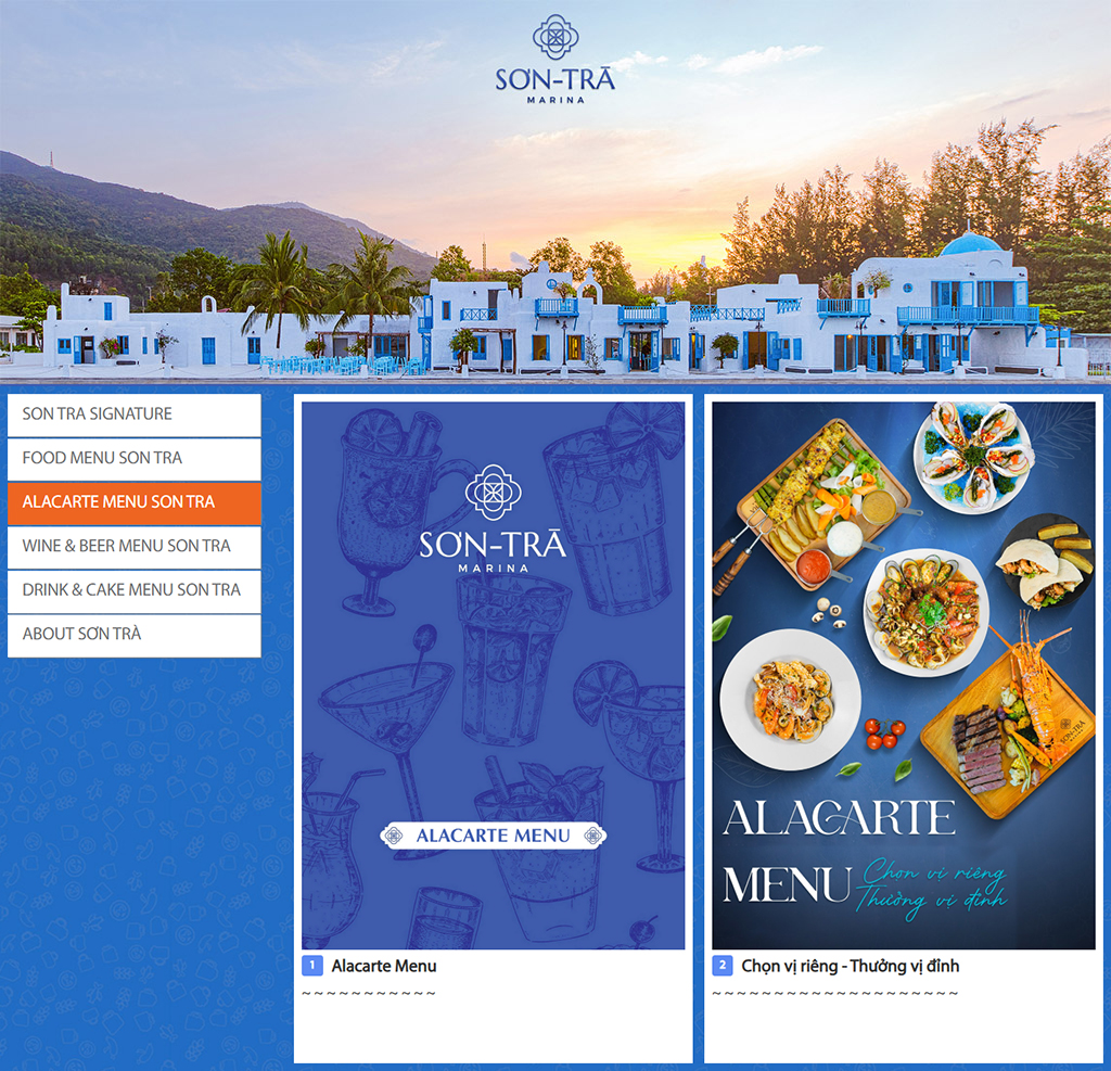 Thiết kế Menu Online đang trở thành lựa chọn tối ưu