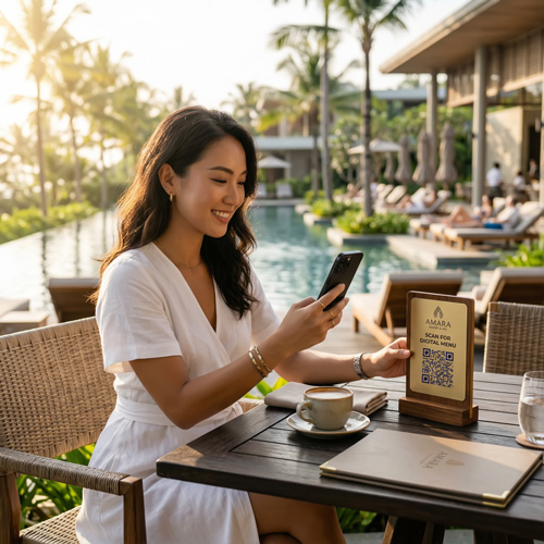 Menu online phù hợp cho môi trường rộng lớn