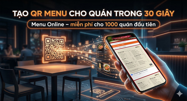 Tiết kiệm chi phí in menu