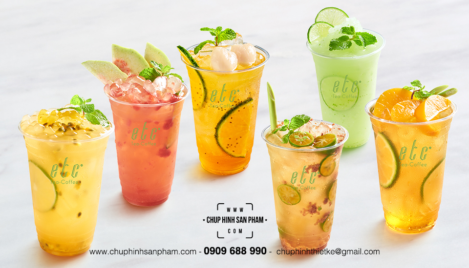 Chụp hình đồ uống chuyên nghiệp