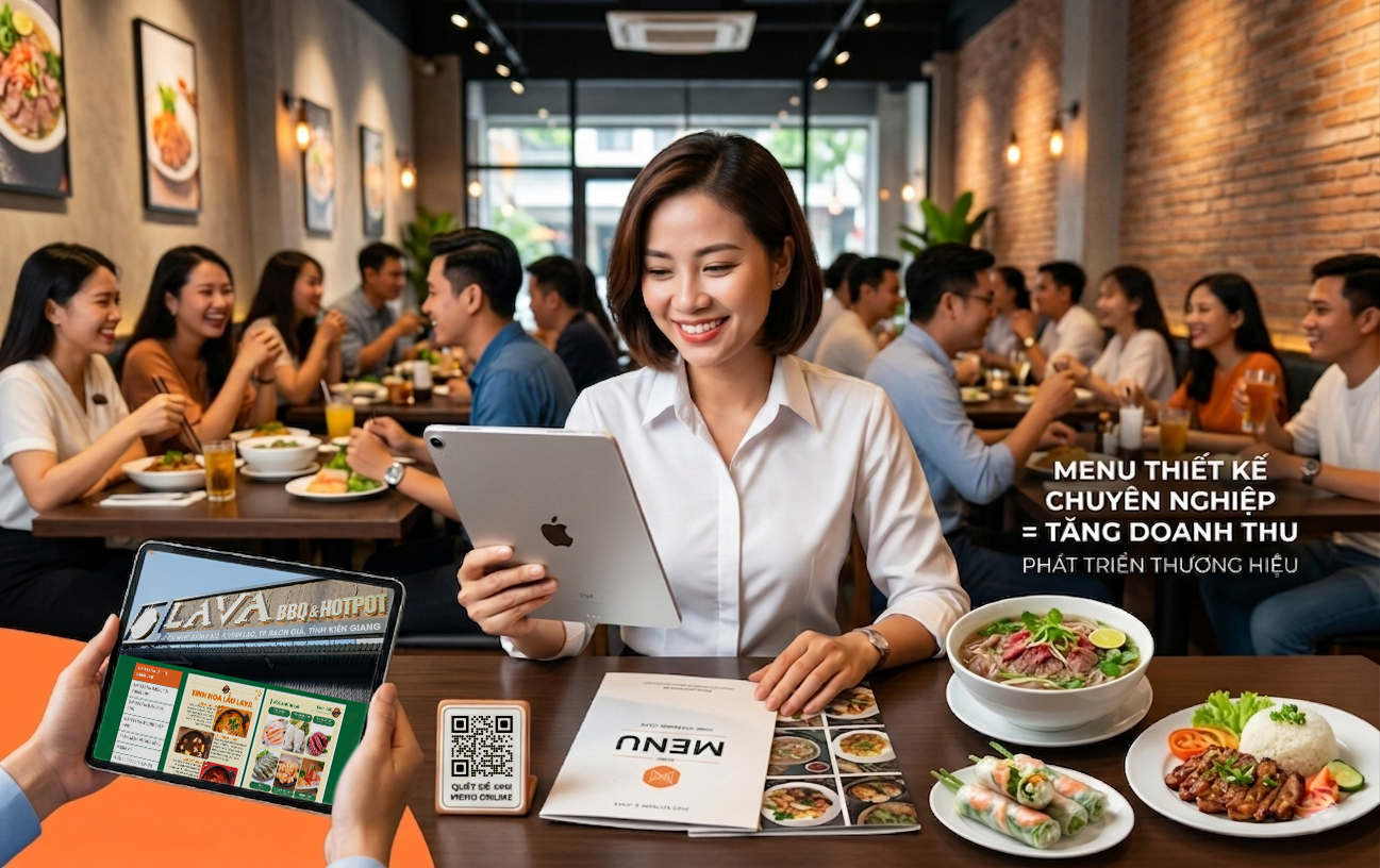 Dịch vụ thiết kế menu trọn gói tại thành phố Hồ Chí Minh