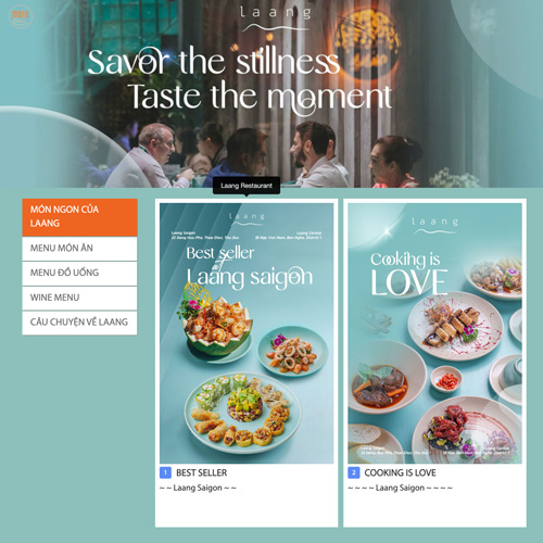 Thực khách có thói quen xem menu online để chọn nhà hàng