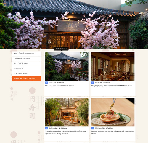Giới Thiệu Thương Hiệu trên Banner Menu Online