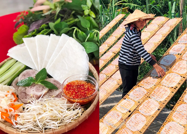 Bánh tráng phơi sương Tây Ninh