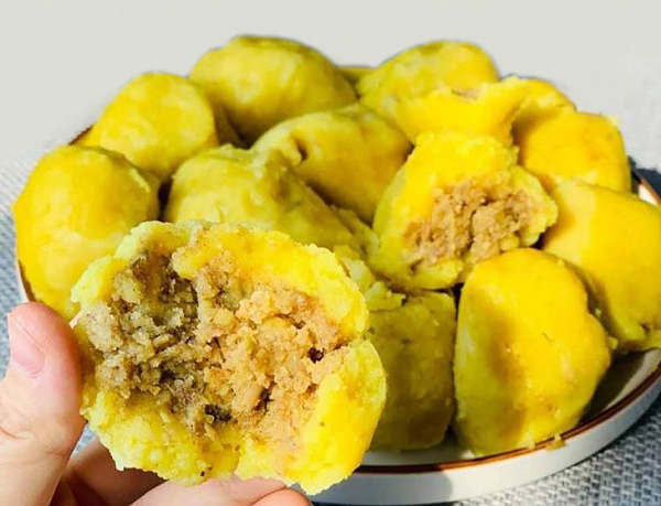 Bánh nghệ - đặc sản Thái Bình khó quên