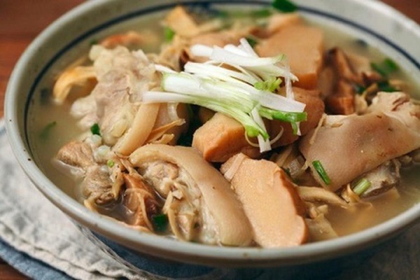canh măng hầm