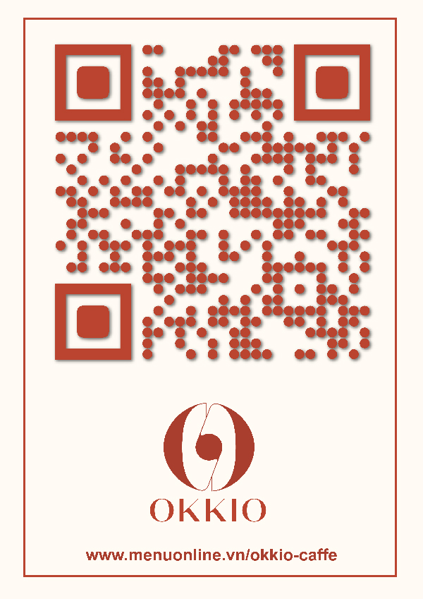 Menu online QR code